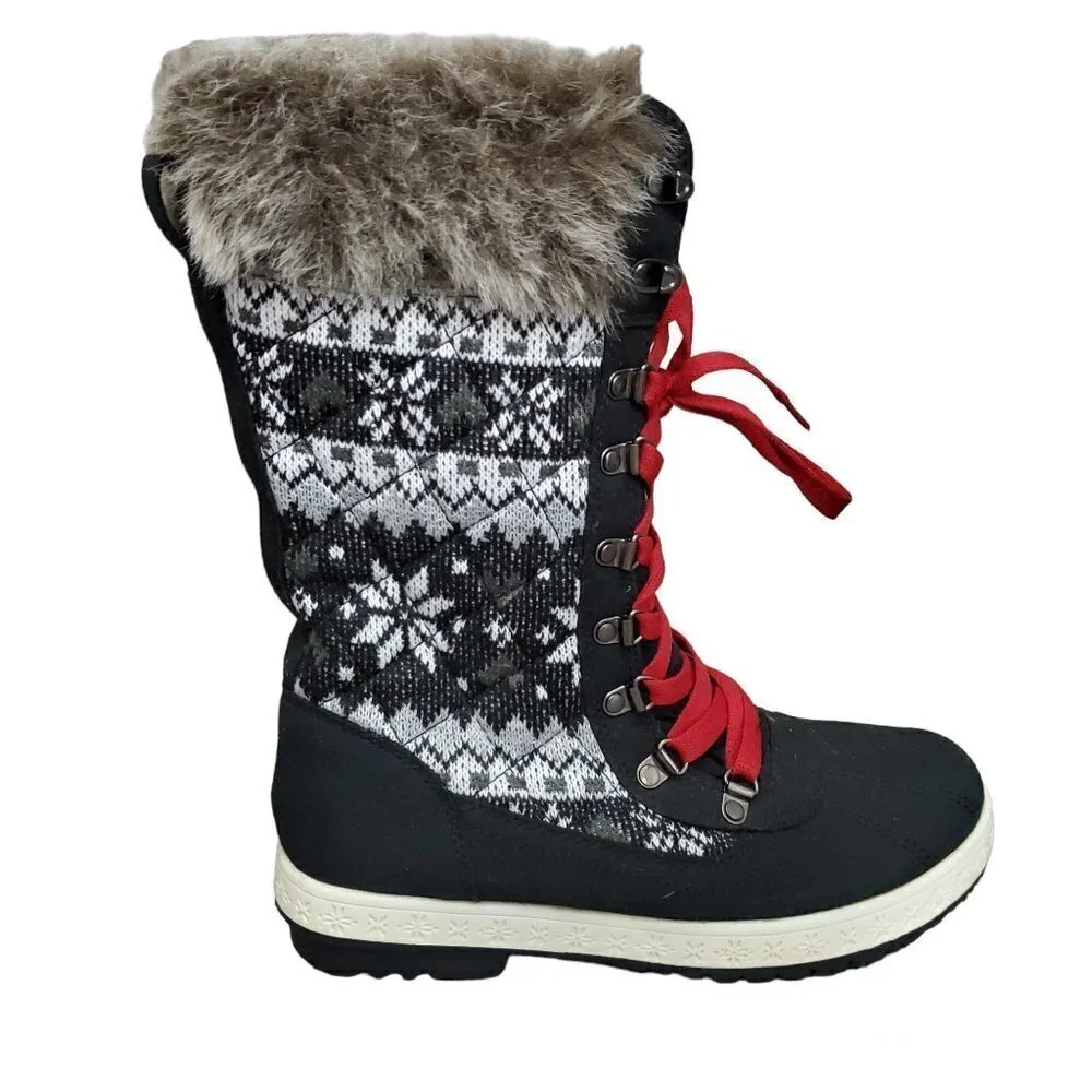 JustFab black white